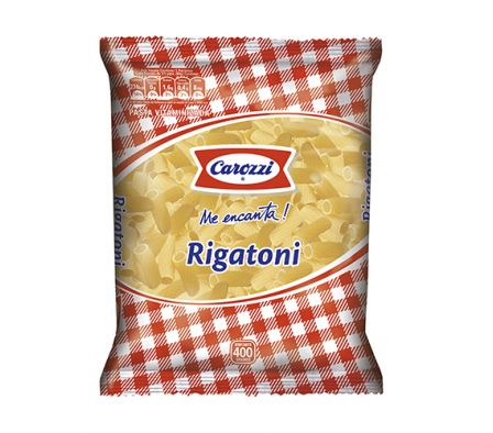 FIDEOS CAROZZI RIGATONI 400  GR