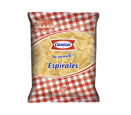 FIDEOS CAROZZI ESPIRAL 400  GR