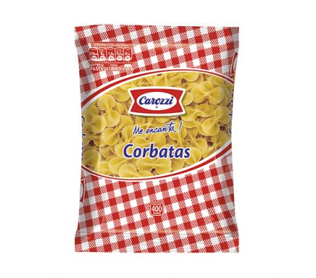 FIDEOS CAROZZI CORBATA  400  GR