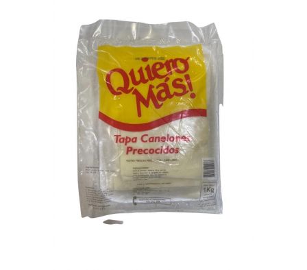 TAPA CANELONES QUIERO MAS 1 KG