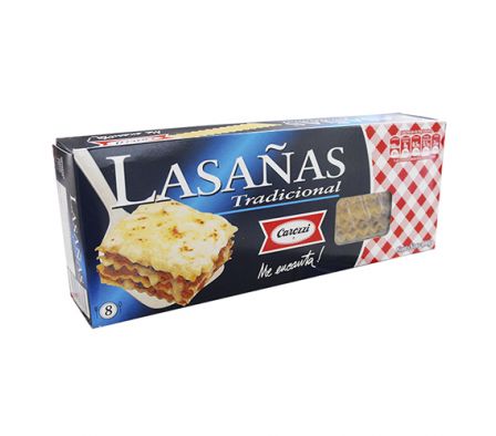 FIDEOS LASAGNA CAROZZI NRO 11 400GR