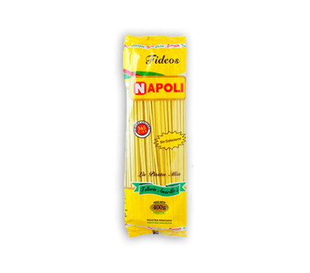 FIDEOS NAPOLI TALLARIN  NRO 1 X 400  GR