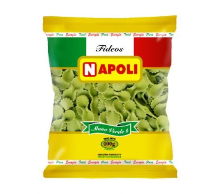 FIDEOS NAPOLI MOÑITO VERDE N° 2 400  GR