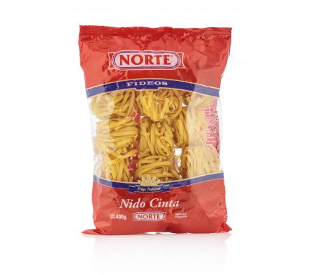 FIDEOS NORTE NIDO CINTA 400GR