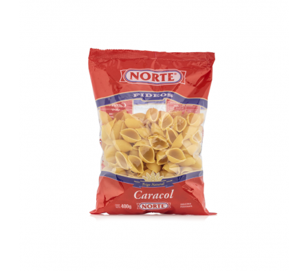FIDEOS NORTE CARACOL 400  GR