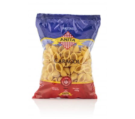 FIDEOS ANITA CARACOL 400  GR