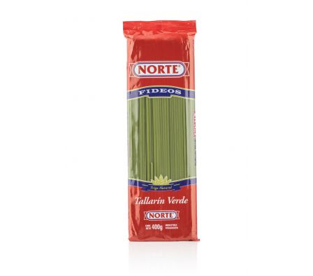 FIDEOS NORTE TALLARIN VERDE 400  GR