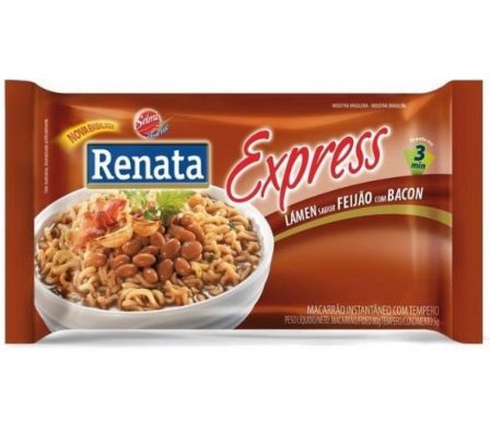 FIDEOS INST.RENATA EXPRESS FEIJAO CONBAN 85 GR