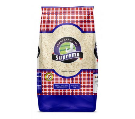 ARROZ SUPREMO II LARGO FINO 5KL
