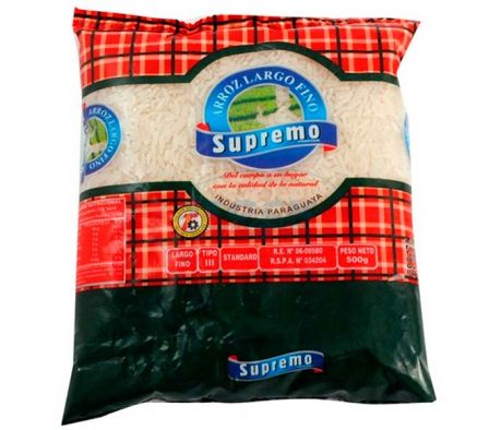 ARROZ SUPREMO TIPO III 500GR