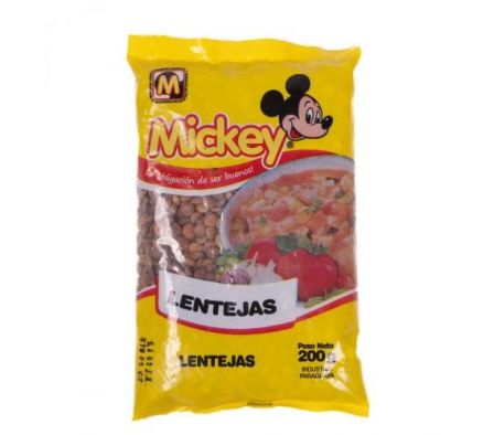 LENTEJA MICKEY 200G