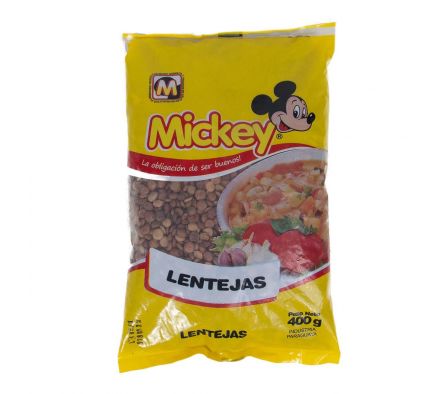 LENTEJA MICKEY X 400G