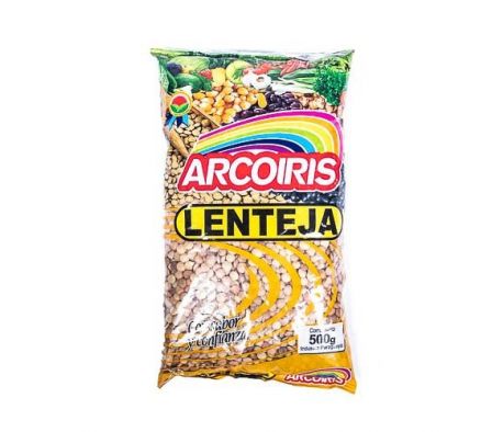 LENTEJA ARCO IRIS 500GR