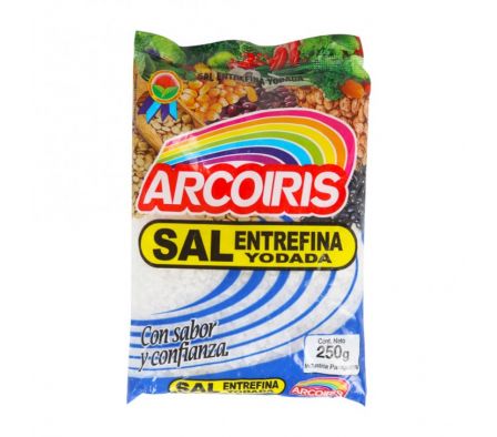 SAL ENTREFINA ARCO IRIS 250  GR