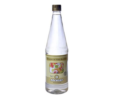VINAGRE ALCAZAR VINO BLANCO 1000 CC
