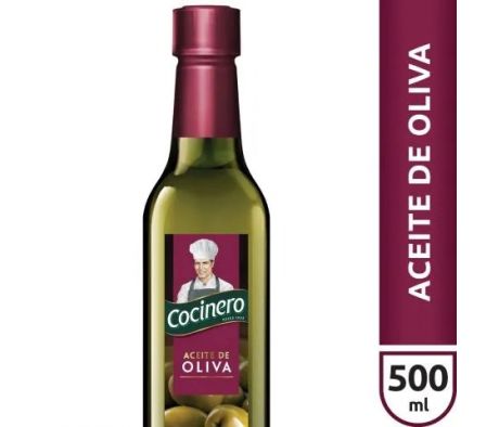 ACEITE COCINERO OLIVA PET 500 ML 