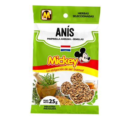 ANIS ESPAÑOL MICKEY X 25GR