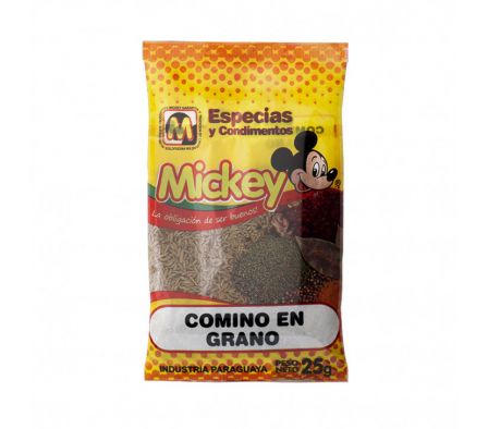COMINO EN  GRANO MICKEY X 25  GR