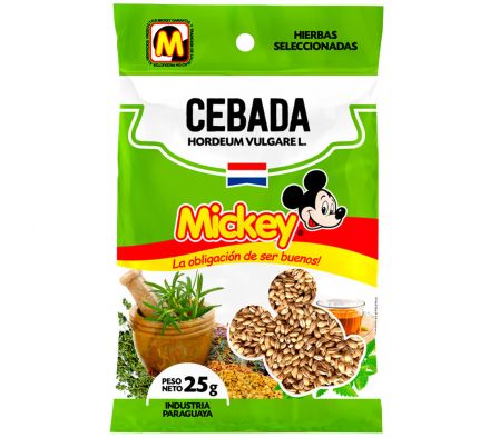 CEBADA INGLESA MICKEY  25GR