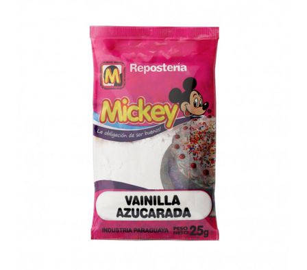 VAINILLA AZUCARADA MICKEY  25 GR