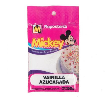 VAINILLA AZUCARADA MICKEY  50GR