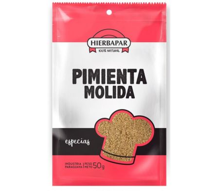 PIMIENTA MOLIDA HIERBAPAR 50  GR