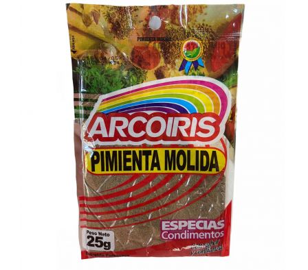 PIMIENTA ARCO IRIS 25  GR