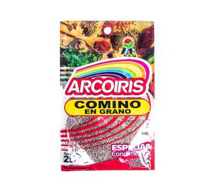 COMINO EN  GRANO ARCO IRIS 25  GR