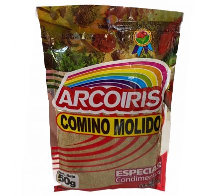 COMINO MOLIDO ARCO IRIS 50  GR