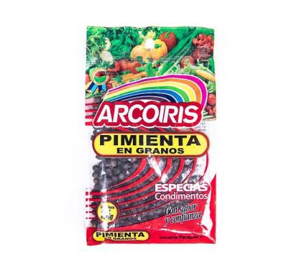 PIMIENTA EN  GRANO ARCO IRIS 25  GR