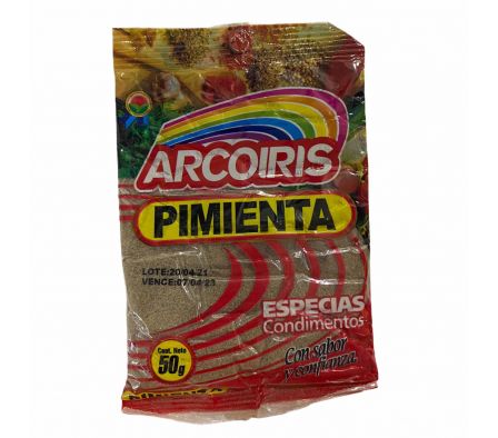 PIMIENTA ARCO IRIS 50  GR