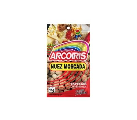 NUEZ MOSCADA ARCO IRIS 15 GR