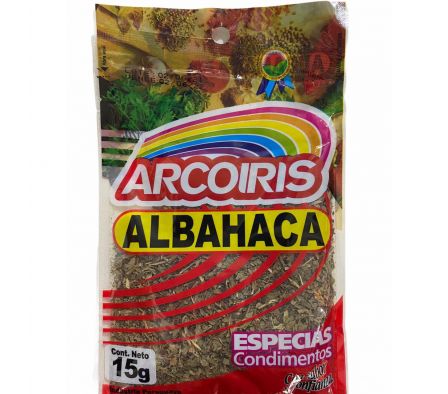 ALBAHACA ARCO IRIS X 15  GR