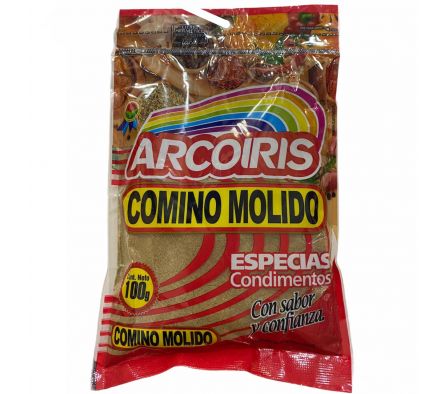 COMINO MOLIDO ARCO IRIS 100GR