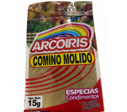 COMINO MOLIDO PAQ ARCOIRIS 15  GR