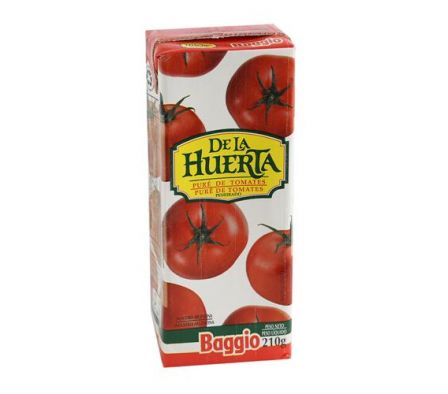 PURE DE TOMATE DE LA HUERTA 210  GR 
