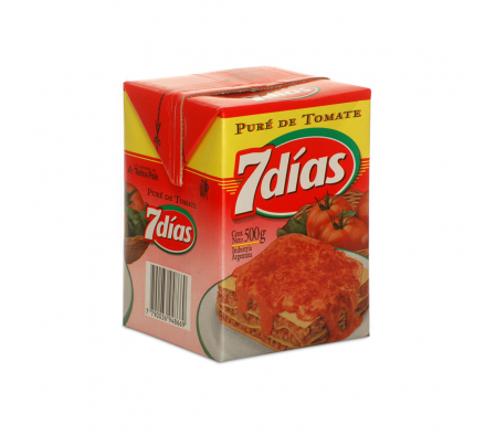 PURE DE TOMATE 7 DIAS 530 GR