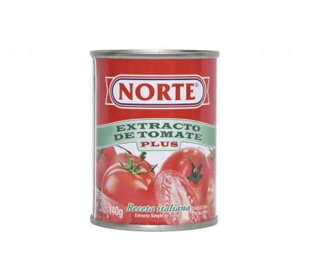 EXTRACTO TOMATE NORTE PLUS 140  GR 