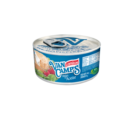 LOMITO ATUN VAN CAMPS EN ACEITE 140GR