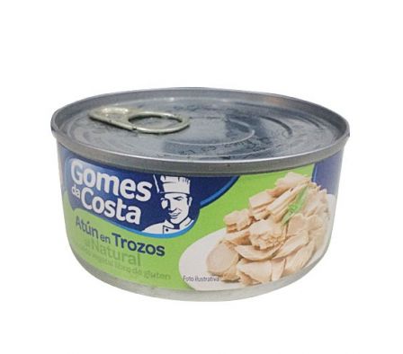ATUN GOMES DA COSTA LIGHT TROZOS NAT.170GR