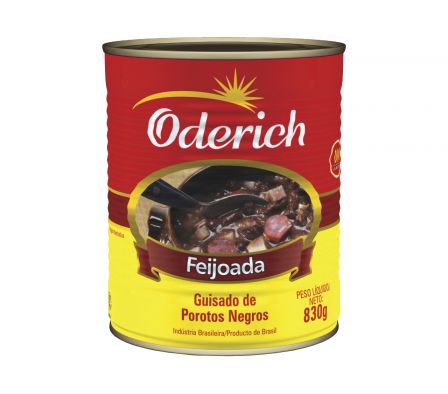 FEIJOADA ODERICH LATA 830gr