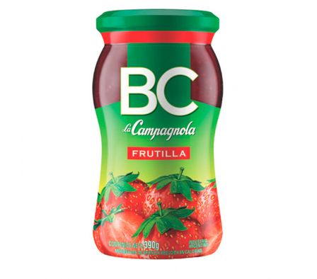MERMELADA BC FRUTILLA 390GR