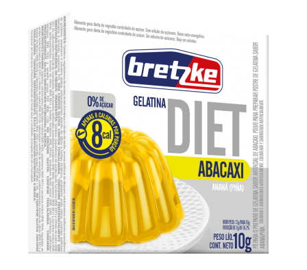 GELATINA BRETZKE PINA DIET 12 GR