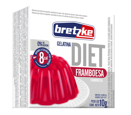 GELATINA BRETZKE FRAMB DIET 12 GR