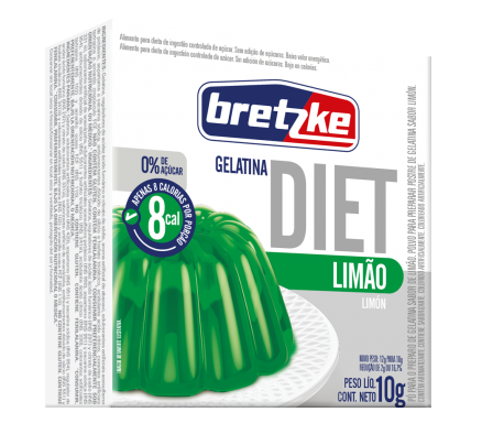 GELATINA BRETZKE LIMON DIET 12 GR