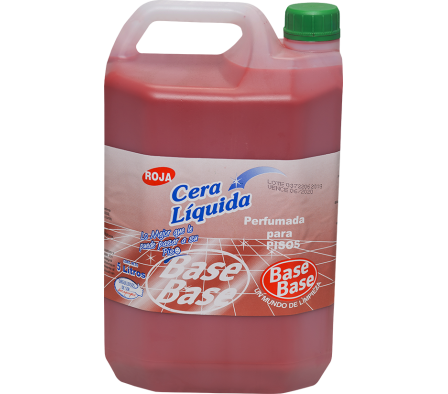 CERA BASE BASE ROJA LIQUIDA 5LT