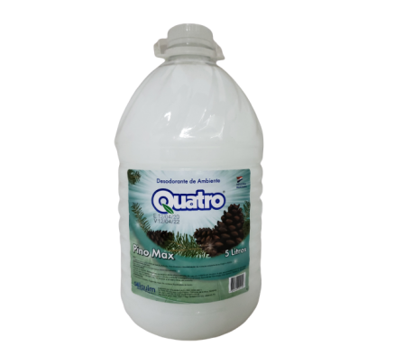 DESODORANTE AMBIENTE QUATRO PINO MAX 5 LT