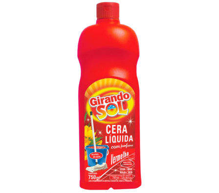 CERA LIQUIDA GIRANDO SOL ROJA 750 ML