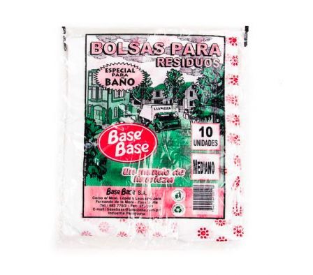 BOLSA BASE BASE ESPECIAL PARA BAÑO MEDIANO