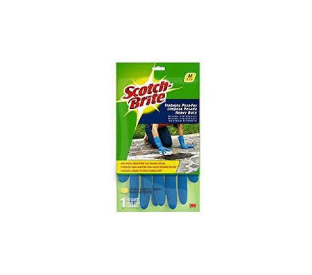 GUANTE SCOTCH BRITE TRABAJOS PESADOS AZUL TALLE M